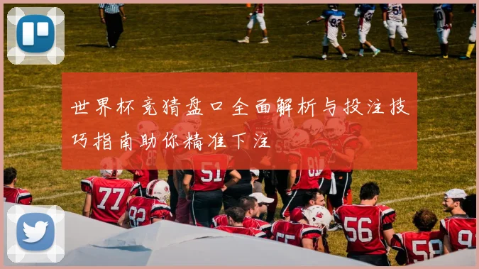 世界杯竞猜盘口全面解析与投注技巧指南助你精准下注