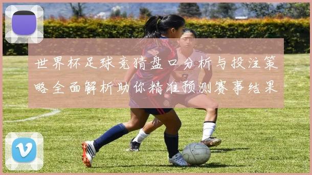 世界杯足球竞猜盘口分析与投注策略全面解析助你精准预测赛事结果